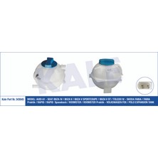 Kale Xmpdby Genleşme Kabi Kapakli [ Volkswagen Polo , Audi A1 , Seat Cordoba , Ibiza (Iv-V) ,toledo Iv , Skoda Fabia , Rapid , Roomster 1999- ]