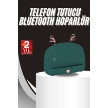 Marsilyan Bluetooth Hoparlör Uzun Pil Ömrü Yüksek Ses Kaliteli Kablosuz Telefon Tutma