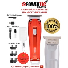 Empressco Çok Fonksiyonlu Tüm Vücut Tıraş Makinesi, Hızlı ve Kolay Epilasyon Öncesi Kullanım