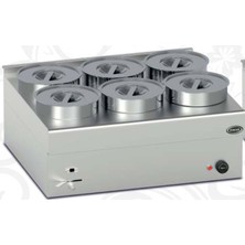 Pimak Elektrikli Sos Benmarisi 6'lı 72 x 65 x 35 (Cm)