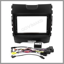 Govimaks FORD RANGER 2015-2020 UYUMLU 9" SİYAH  ANDROID MULTİMEDYA ÇERÇEVESİ - SOKET