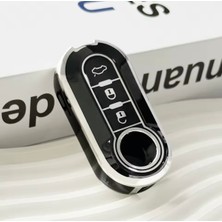 Fiat Ducato Anahtar Kılıfı Siyah Silver