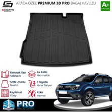 Drs Tuning S-Dizayn Dacia Duster 4x2 3D Pro Bagaj Havuzu 2018-2022 A+ Kalite