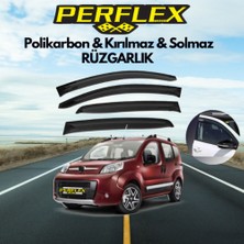Ett Perflex Polikarbon Kırılmaz Rüzgarlık V2 Mugen Fiat Fiorino 2007+