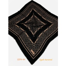 5374 Flamlı  Pamuk Eşarp