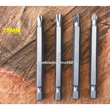 Fivestar Yıldız Uç Bits Uç 75 mm Mıknatıslı Vida Sıkma T30 Ph1 Pz1 Ph3 Pz3 5pcs