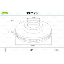 Valeo Fren Dıskı On Bmw E90 E91 E92 E93 E84