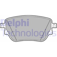 Delphi Delphı LP3438 Fren Balatası Arka Mercedes W177 V177 W247 C118 X118 H247 X247 A0004207500
