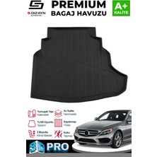 Drs Tuning S-Dizayn Mercedes C200 W205 3D Pro Bagaj Havuzu 2014-2021 A+ Kalite