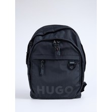 Hugo Siyah Erkek Sırt Çantası Quentyn_backpack 10266579 01