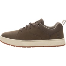 TB0A69G9W071 Timberland Maple Grove Low Lace Up Sneaker Erkek Spor Ayakkabı Kahve