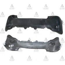 TŞT 2011-2012 Toyota Auris Arka Tampon Karlıksız Gri (Astarlı Tyg) (Adet) (Oem NO:5215902974)