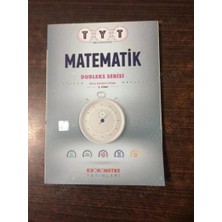 Kronometre Yayınları Tyt Matematik Dubleks Serisi Konu Anlatım 2. Kitabı