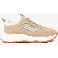 GRY Lab Greyder LAB Kadın Bej Hakiki Deri Spor Ayakkabı 5K2CA45380