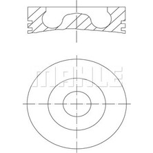 Mahle Motor Piston Segman 050 FOCUS-P308-P3008-P508-P5008-C4-DS5-DS4-1.6HDI-TDCI DV6C Euro5