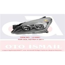 Hella Sol Far Astra H 03/04 Tanım Gw / Elektrikli H7 H1 Siyah