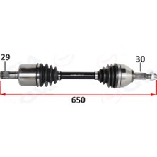 GVA Ön Aks Sol Renault Koleos Hy 2.0 Dcı A-T 08-14