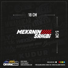 Mekanın Sahibi Sticker - Sarı
