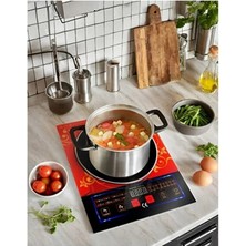 Gunkes Şekeroğlu Ailipu/alipu 2400 Watt Indiksiyonlu Tek Gözlü Ocak %30 Elektrik Tasarruflu