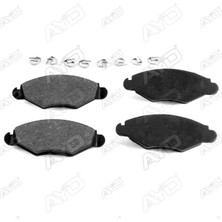 Ayd 60035B Ön Fren Balatası Peugeot P206 1.4 1.6 09/98> P306 1.4 1.6 5/93> 4254.94-421.91-4253.20-WVA23205