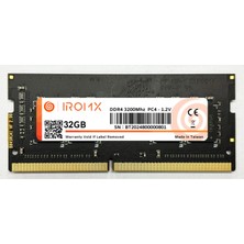 Iromx 32GB 3200MHZ Ddr4 (Samsung Chıp) Notebook Ram