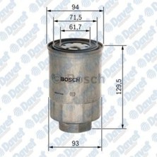 Mocan Yakit Filtresi Hyundai H100 H1 Starex L200 L300 H1 Starex Kia Bongo K2500 Pregio 2.5td 94-