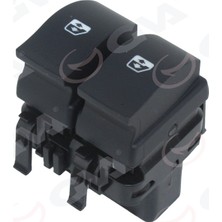 Gva 8011024 Cam Açma/kapama Çiftli Ön Sol Çiftli-Siyah Renault Megane Iı 02> Trafıc Iı 06> Laguna Iı 01> Opel Vivaro A 06> 10 Fişli 8200315034-8200416806