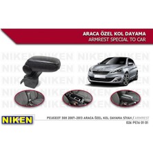 Gözpar Oto Peugeot 308 Kol Dayama Kolçak Vidasız Konsol 2007 / 2013 Niken