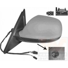 Spj Audi Q5 Elektrikli Katlanır Ayna 2009-2016 Pianoblack Yan+Alt Sinyal Şerit Takip Hafıza Sağ)