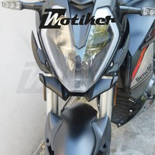 Motiker Benelli 125S / Rks RK125S Uyumlu Far Altı Winglet 3D Model Aksesuar V1