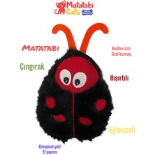 Matatabi Cats  Uğur Böceği (Hışırtılı,çıngıraklı,matatabi Li,pelüş Oyuncak)