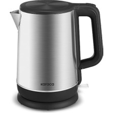 Empressco Paslanmaz Çelik Su Isıtıcısı 2200W, Dayanıklı ve Şık Tasarım