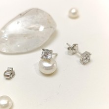 Genel Tek Taş Vidalı Küpe 14 Ayar Altın Hd Videolu