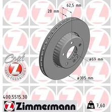 Zimmermann Fren Dıskı On Mercedes W205 S205 C205 A205 W213 S213 C238