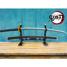 Grat3d Mist Hashira Katana 115 CM | Demon Slayer | Sabit Model | Kın Dahil | Stand Hediye