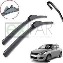 Suzuki Swift Uyumlu Ön Cam Silecek Süpürgesi Takımı 2010 - 2013 Model Sağ Sol Ön Silecek