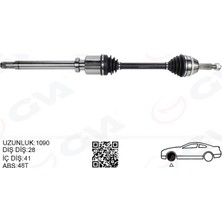 GVA Xmpdby Ön Aks Komple Sağ Ford Transit V347 2.2tdci 115PS -140PS 07 11