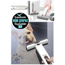 Teknotrust Taşınabilir Mini Paspas, Araba, Banyo ve Mutfak Temizliği Için Pratik Çözüm