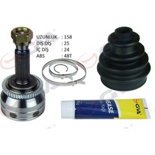 GVA Aks Kafasi Diş Ön Hyundai I-20 1.4crdi 08-15 90HP Abs Li 48DİŞ 25X24X52.6 158MM Almla