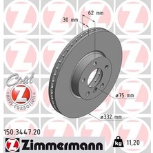 Zimmermann Fren Dıskı On 332MM Bmw E70 F15 E71 F16