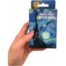 Iskambil Kağıdı Starry Night Poker Oyun Kartı 54 Adet Iskambil Destesi