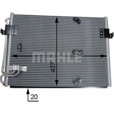 Mahle Klıma Radyatoru Bmw E31 90 98