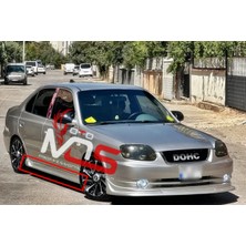 S57 Garaj Hyundai Accent Admire Marşpiyel Sağ Sol Takım Fiberglass Boyasız