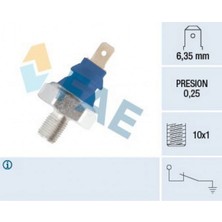 FAE Almila Yağ Basinç Müşürü Transporter T4-Golf-Passat-A4 1.9-2.5 Tdi 1z-Abl-Acv 1 Kutup 0.15-0.35 Bar