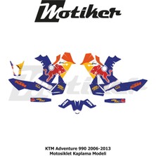Motiker Ktm Adventure 990 2006-2013 Motosiklet Kaplama Modeli Seti Parçalı Kaplama