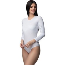 Özlem & Donex 306 Özlem Kadın Kancalı Uzun Kollu Bodysuit