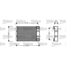 Valeo 812321 - Kalorıfer Radyatoru Mercedes W203 CL203 S203 C209 A209 R230