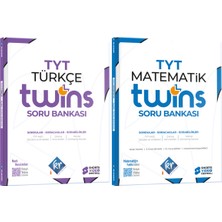 Anla Kazan Yayınları Tyt Twins Türkçe Matematik Soru Bankası Seti Kr Akademi Yayınları