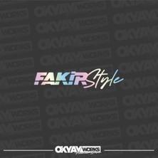 Okyay Works Fakir Style Sticker - Araba-Motosiklet Etiket Sticker