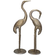 Metal Ikili Vinç Kuşu Seti 143-120 cm 143120CMSARI